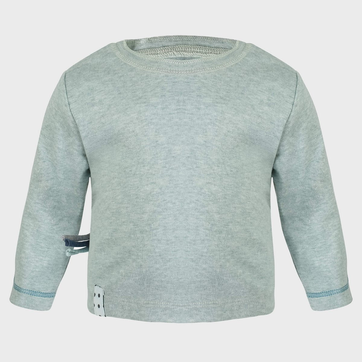 OrganicEra biologische baby-l/s-t-shirt, aqua