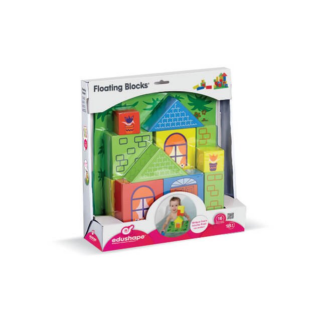 Edushape Badspeelgoed Drijvende Blokken - 15 stuks