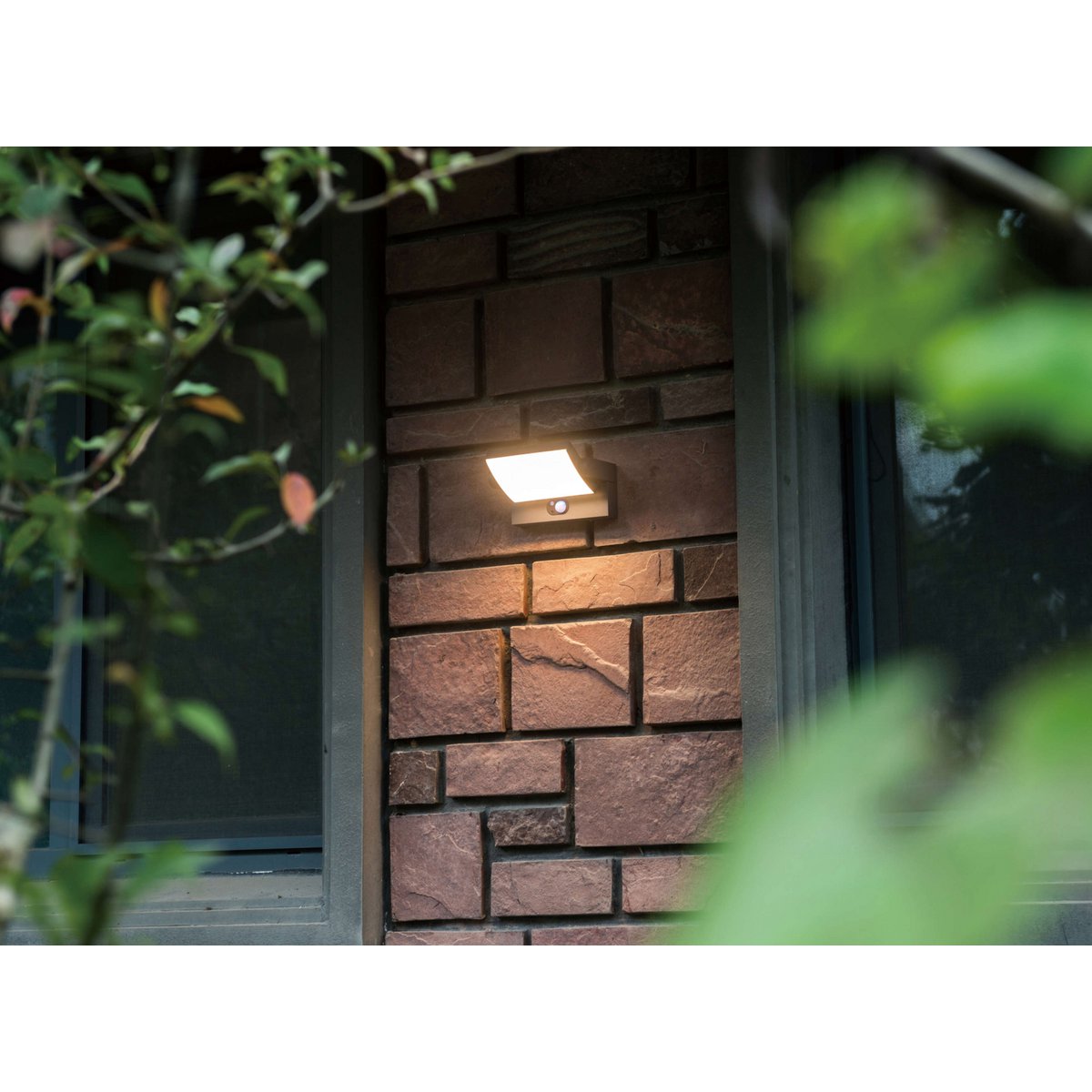 LED buiten wandlamp "Motus" inclusief sensor