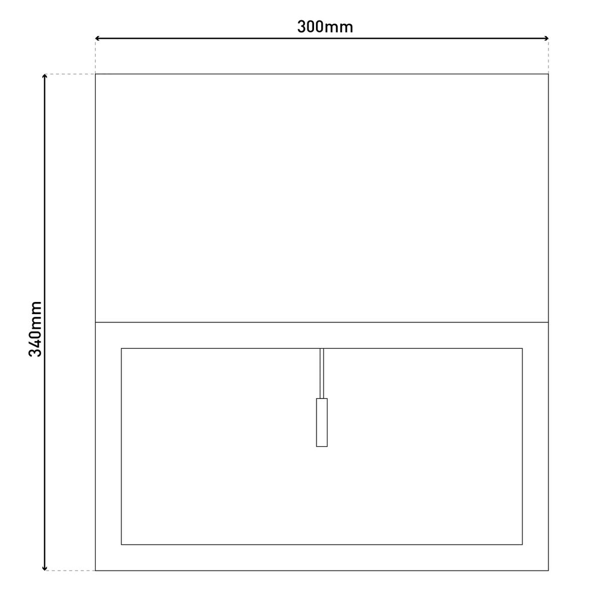 Tafellamp met stoffen kap "Alfa"