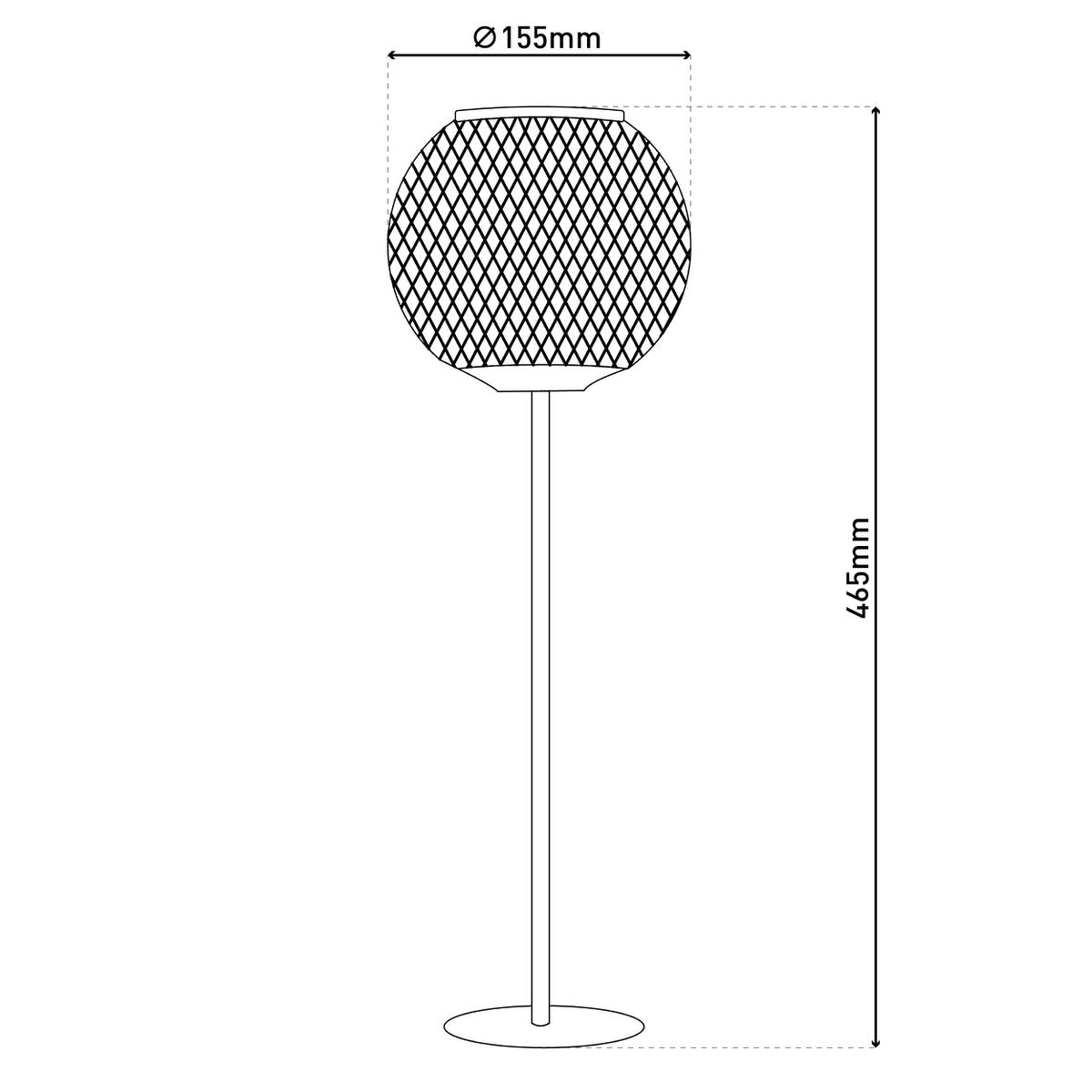 LED ZONNELIJKE LICHT "Geli", buitendecoratie gemaakt van metaal en plastic in het zwart, met stevig gebouwd -in LED