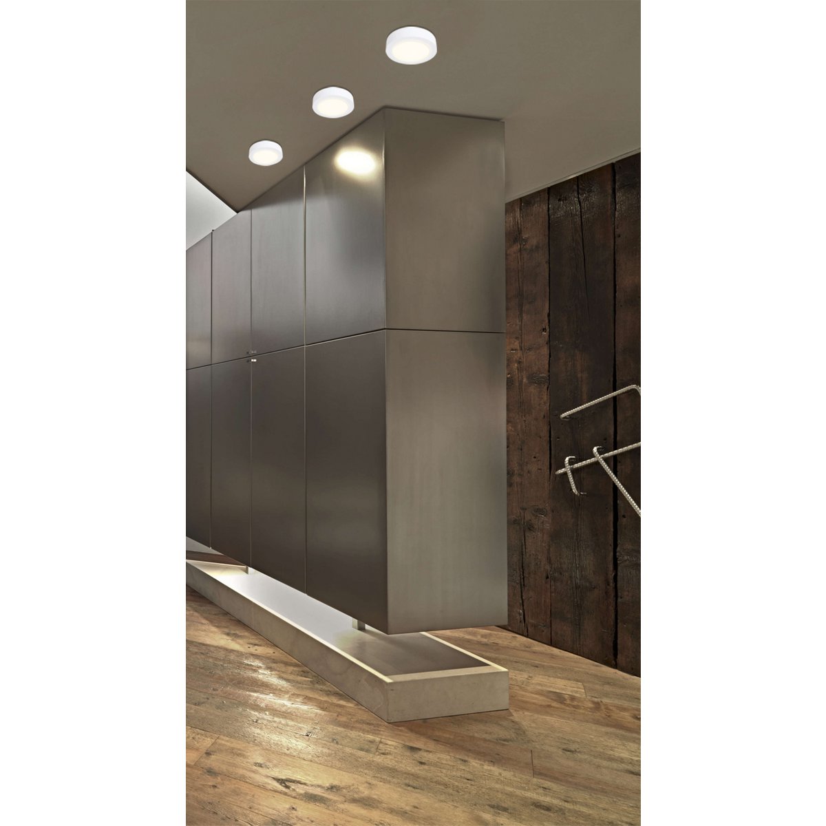 LED-plafondlamp Simplex d:17cm