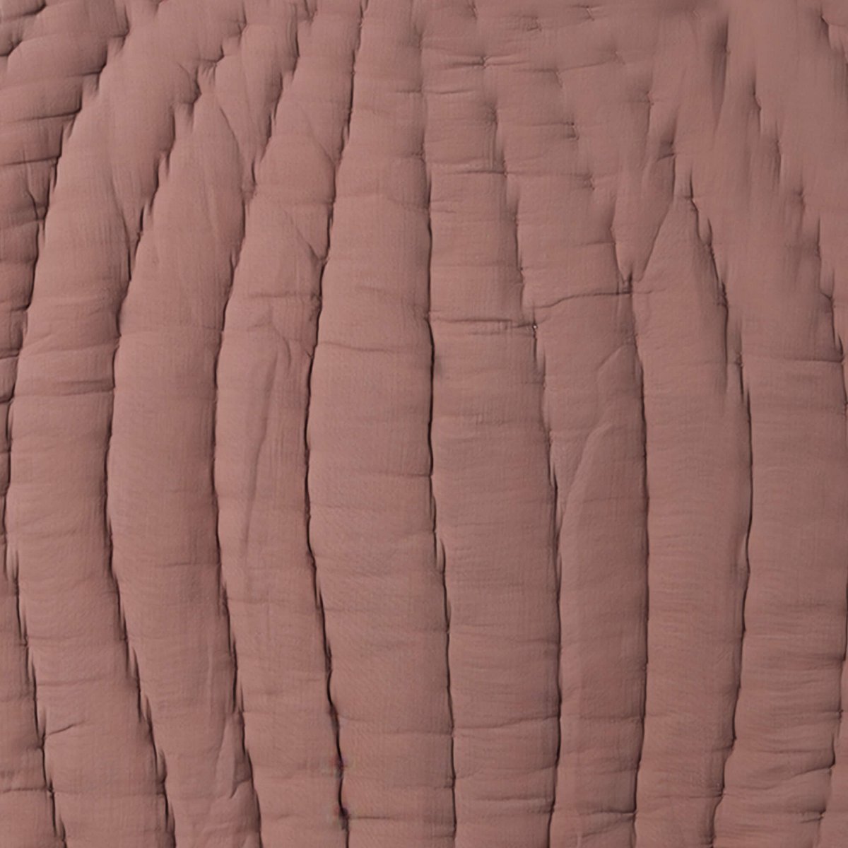 Organicera organische mousselie-bladmatige gemat, stoffige roos