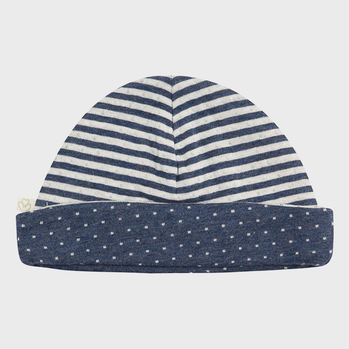 OrganicEra biologisch babymutsje, indigo