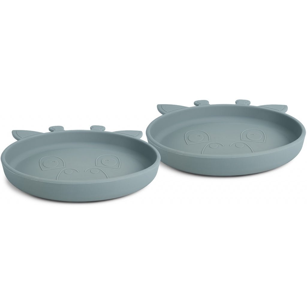 Akila siliconen bord 2-pack Giraf