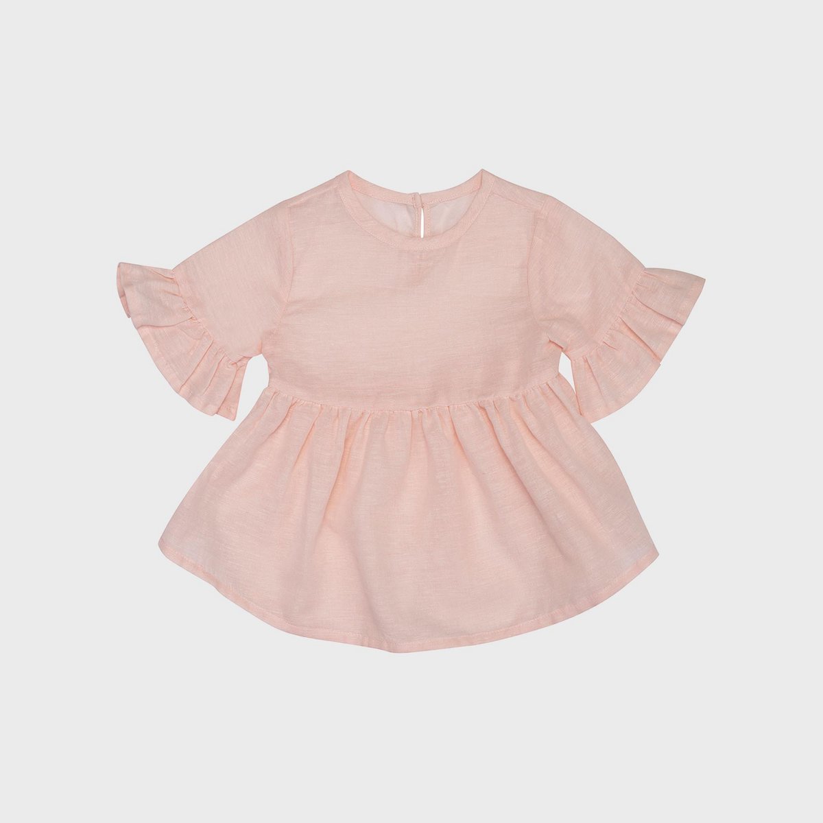 OrganicEra biologische hennep babyblouse, roze