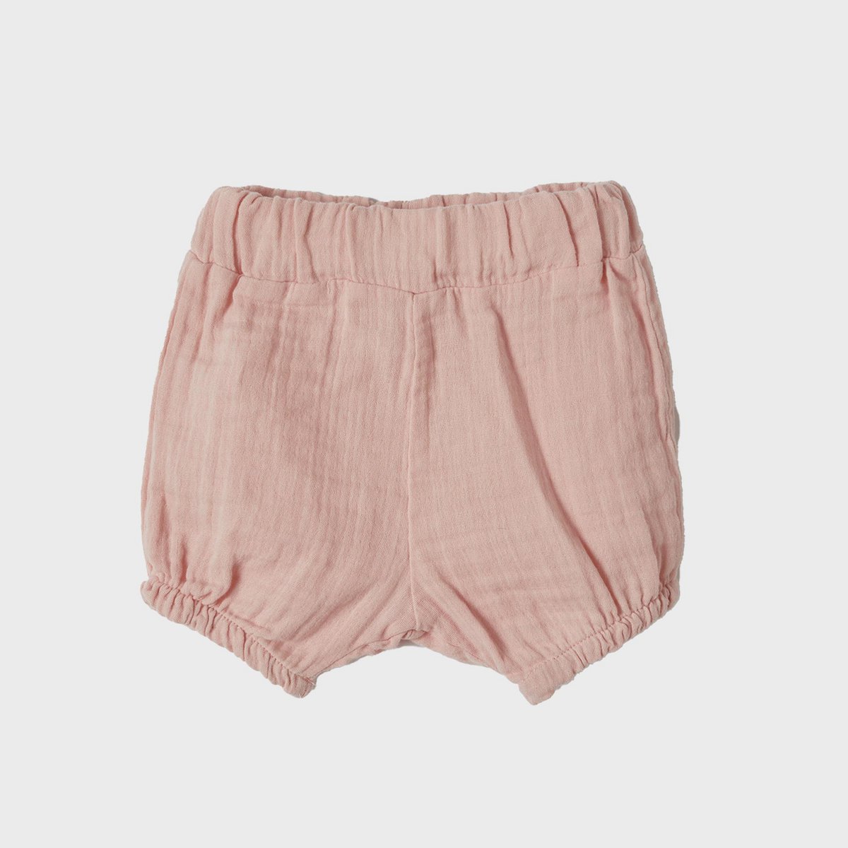 OrganicEra organische mousseline bloeiershort, roze