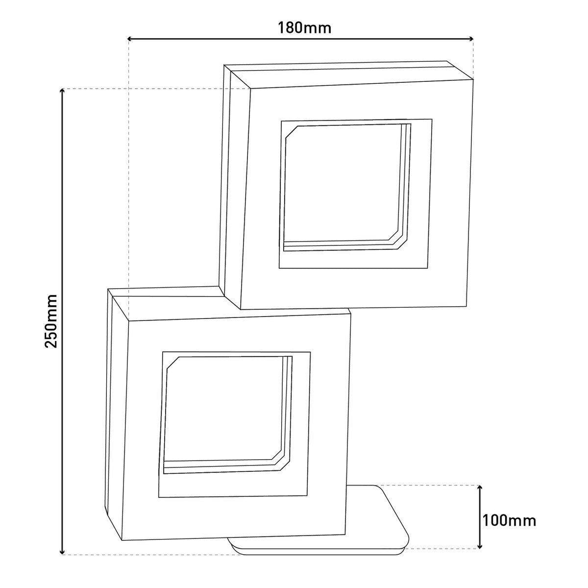 LED tafellamp "Moggi"