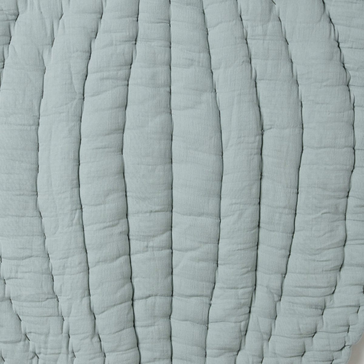 Organicera organische mousseline-bladmatige gemated, aqua
