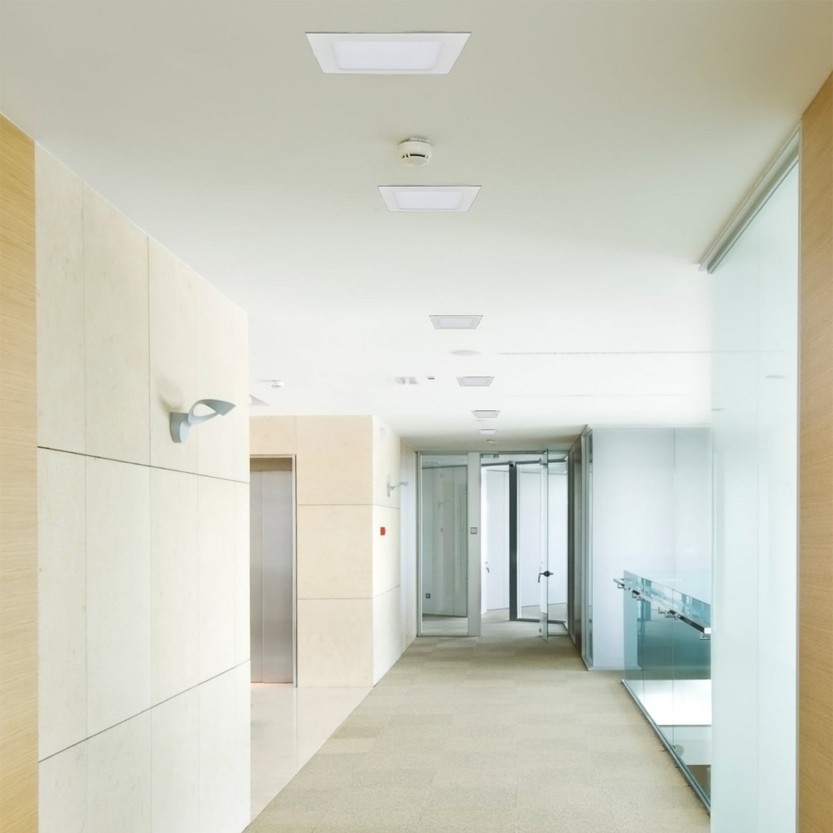 LED inbouwlamp "Interna" d:17cm