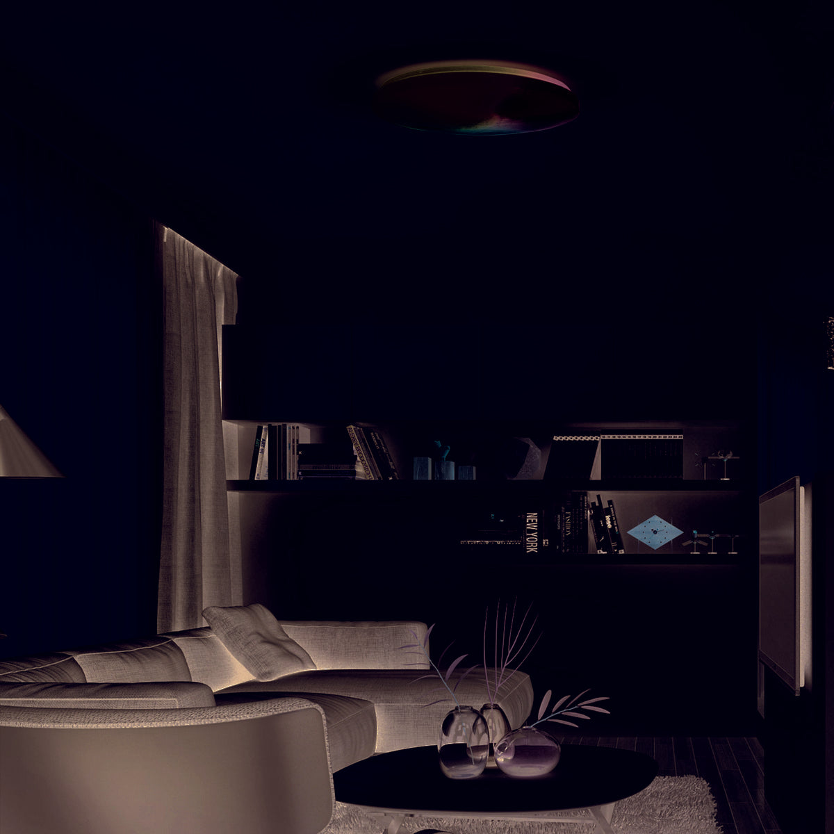 LED plafondlamp "Regenboog"