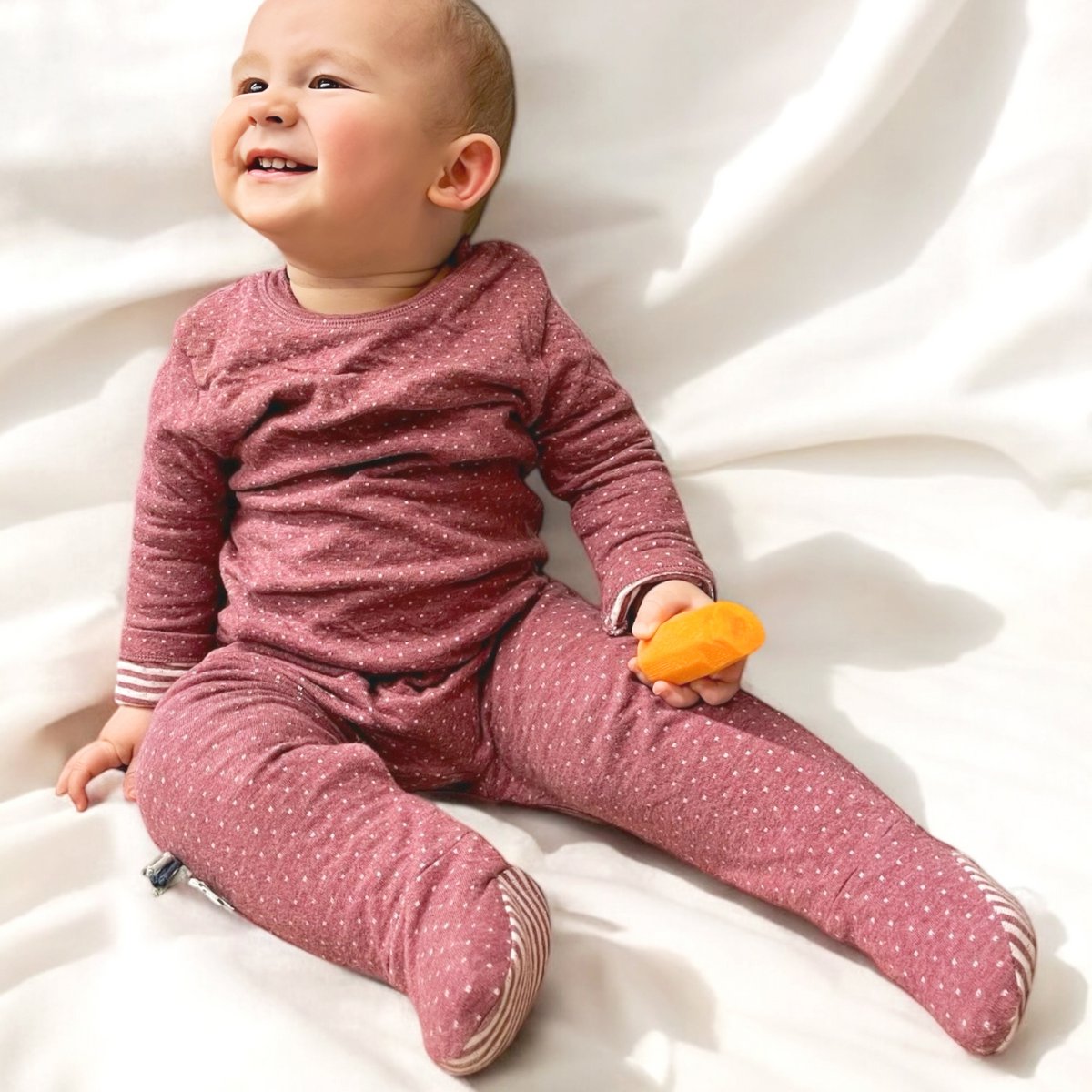 OrganicEra biologisch babyslaappakje, bordeaux