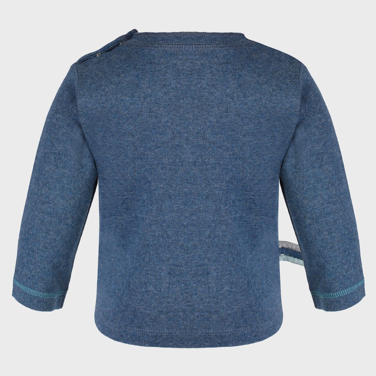 OrganicEra biologische baby-l/s-t-shirt, indigo