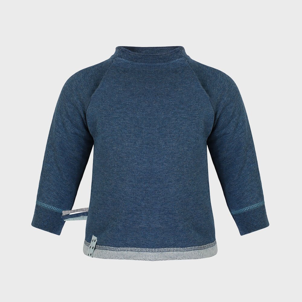 OrganicEra Biologisch babysweater, Indigo