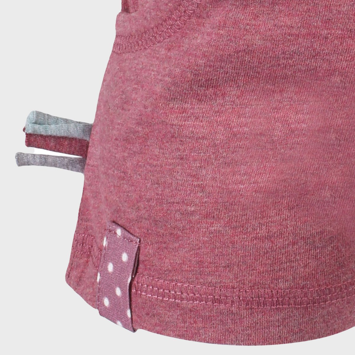 OrganicEra biologische babyshort, bordeaux