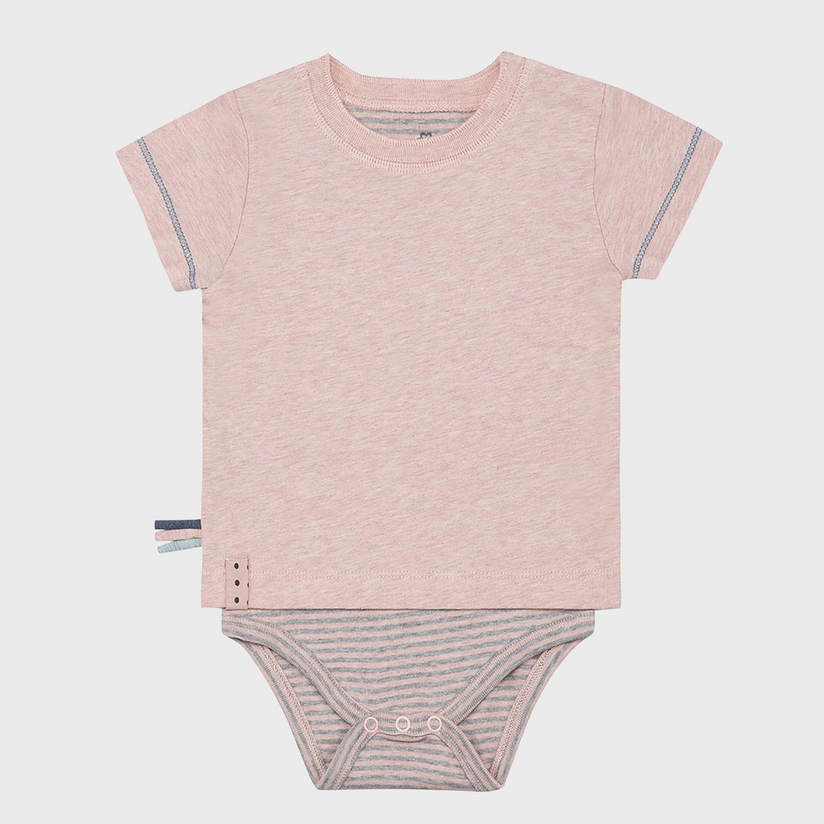 OrganicEra Organic Baby S/S T-shirt body, Roze