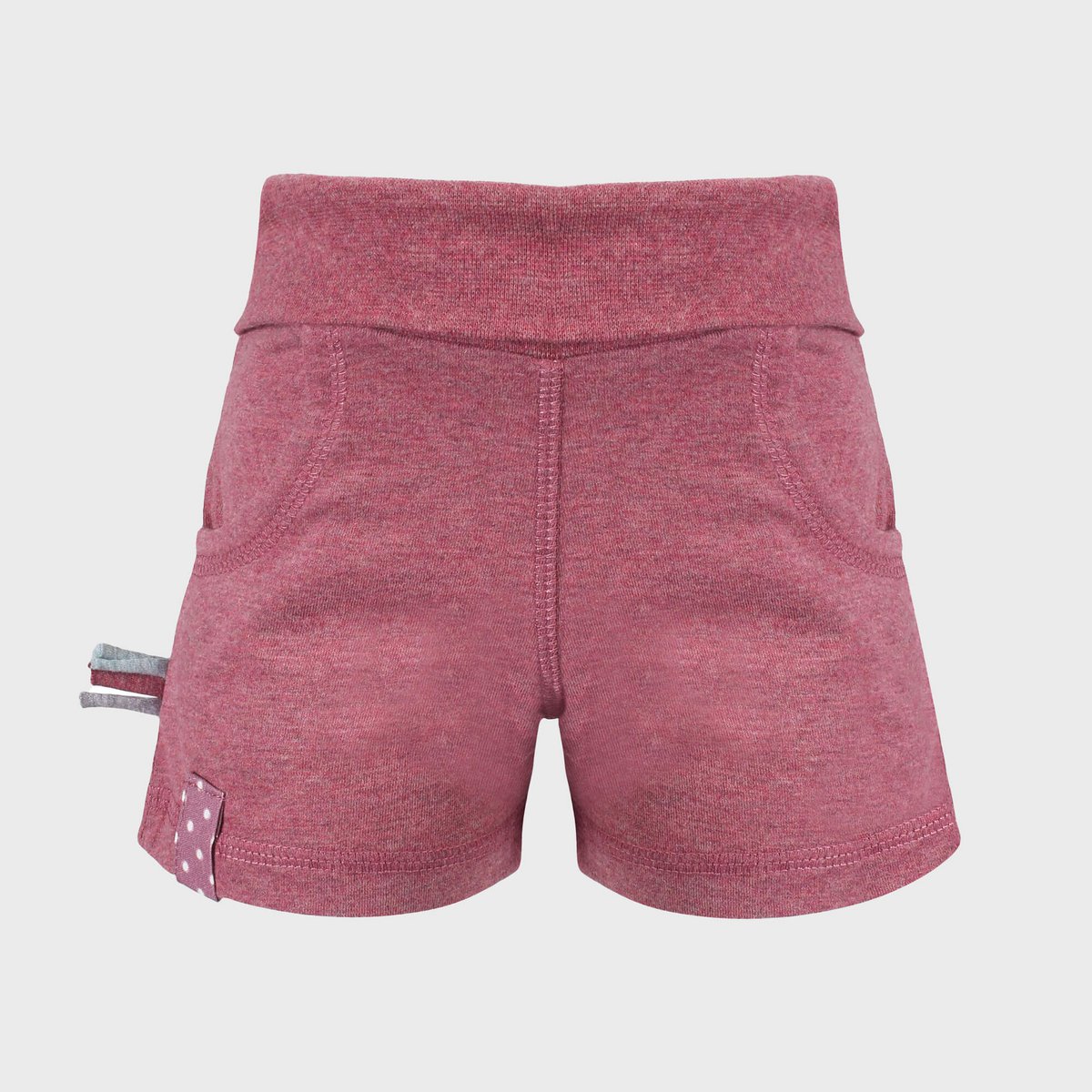 OrganicEra biologische babyshort, bordeaux