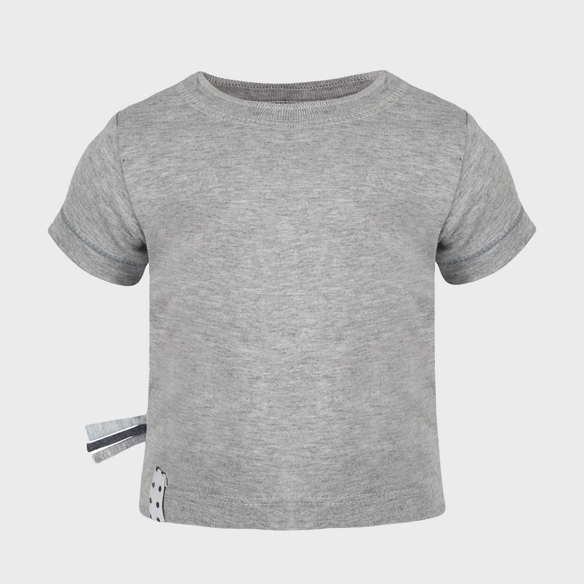 OrganicEra Biologisch baby S/S T-shirt, grijs