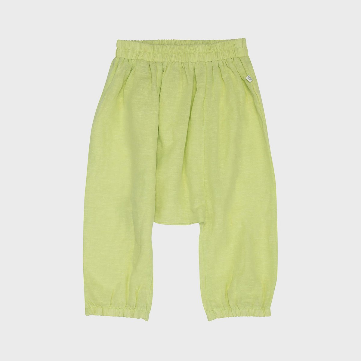 OrganicEra biologische hennep harembroek, appelgroen