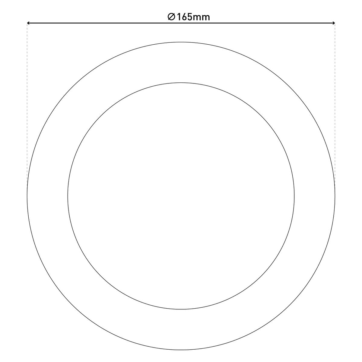 LED-plafondlamp "bonus" Ø16,5 cm, functionele lichtinstallatie en structuur mogelijk, plafondlamp gemaakt van metaal en plastic in wit, met stevig ingebouwde LED's, waaronder CCT-kleurwisselaar