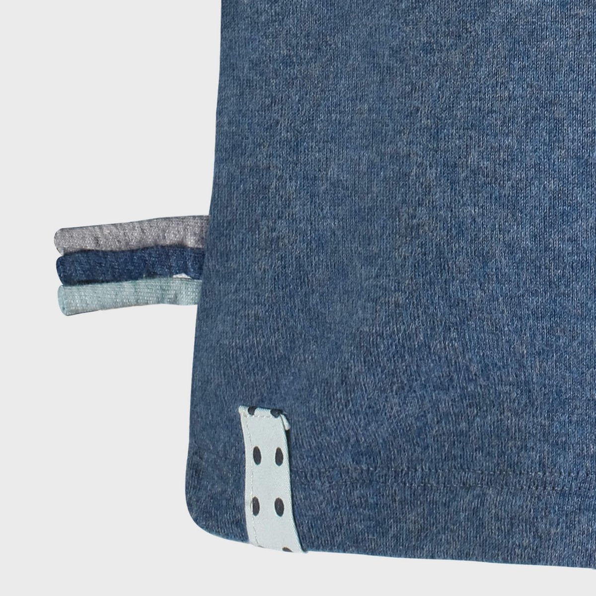 OrganicEra biologische baby-l/s-t-shirt, indigo