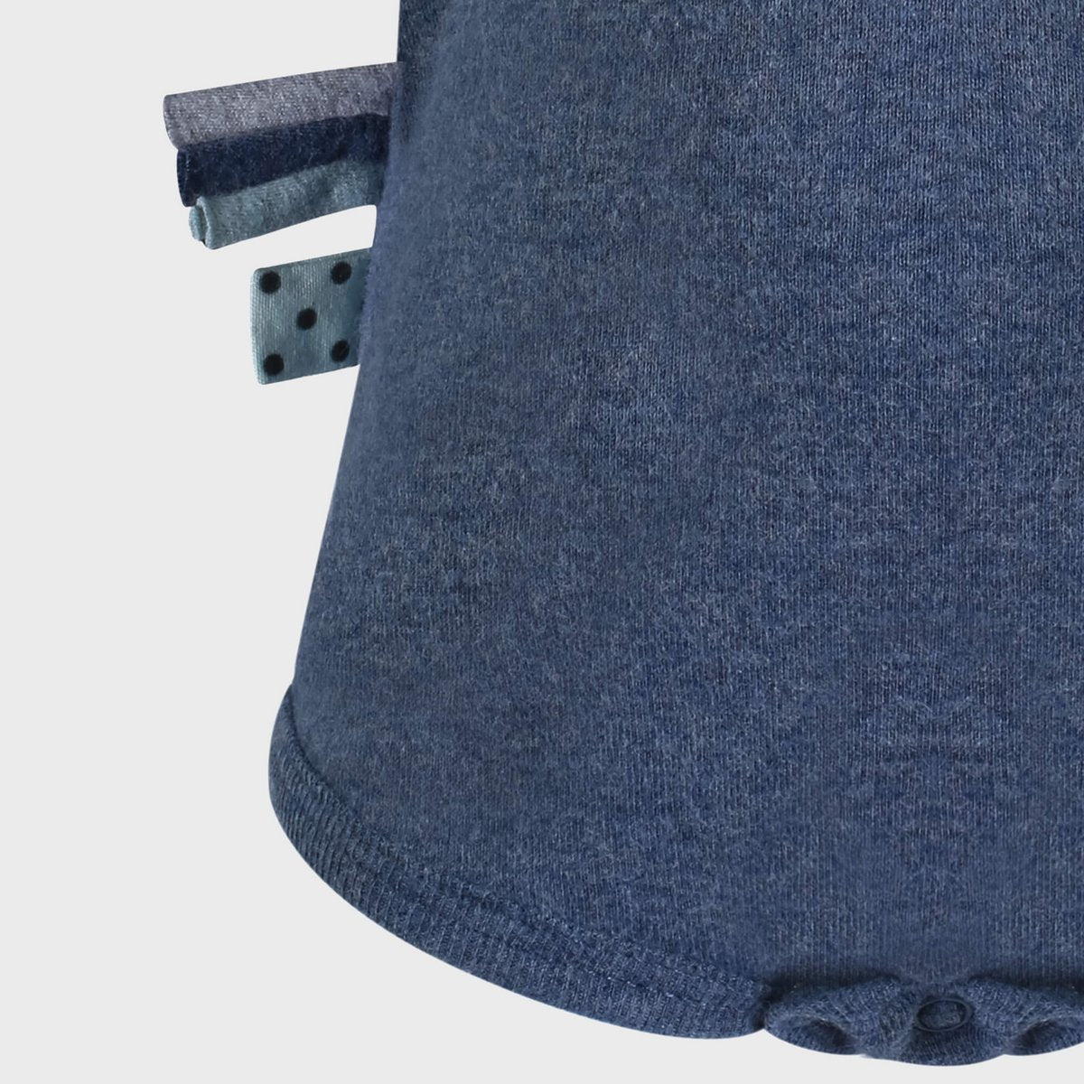 OrganicEra biologische babyrompertje met lange mouwen, indigo
