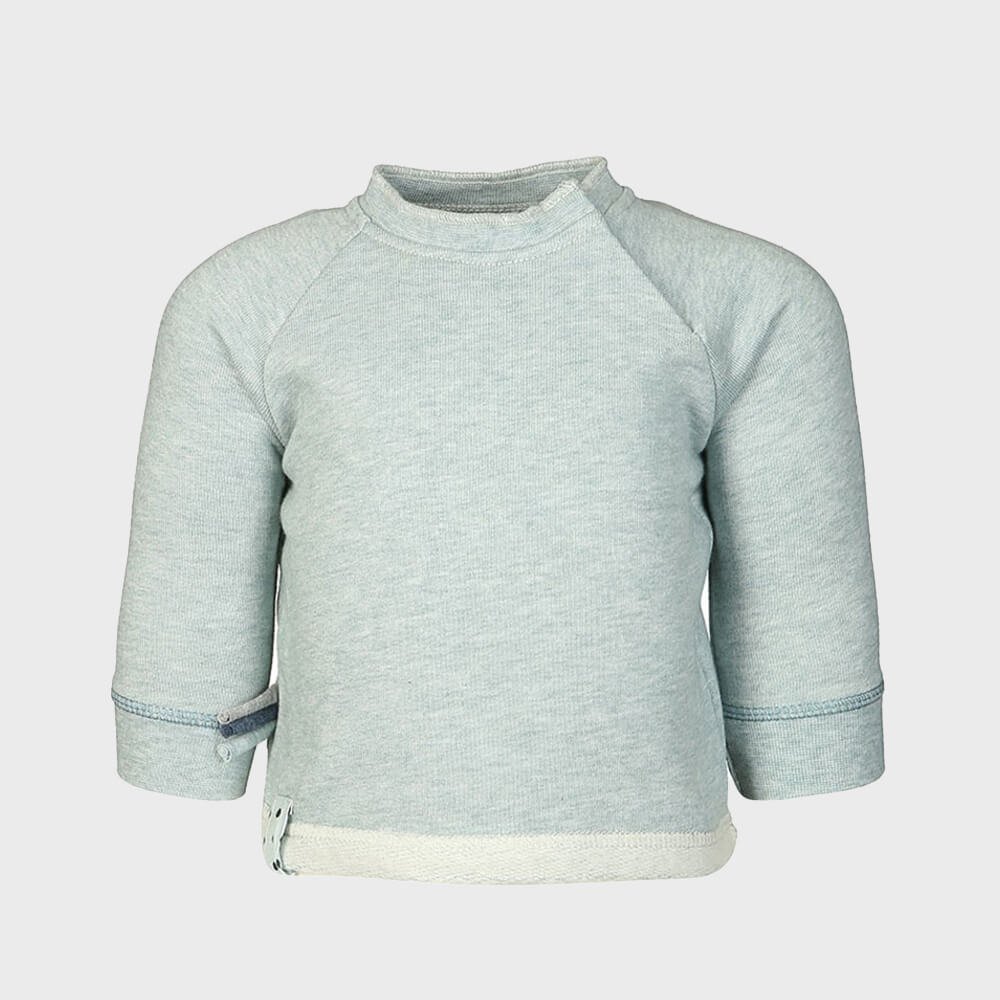 OrganicEra Biologisch babysweater, aqua