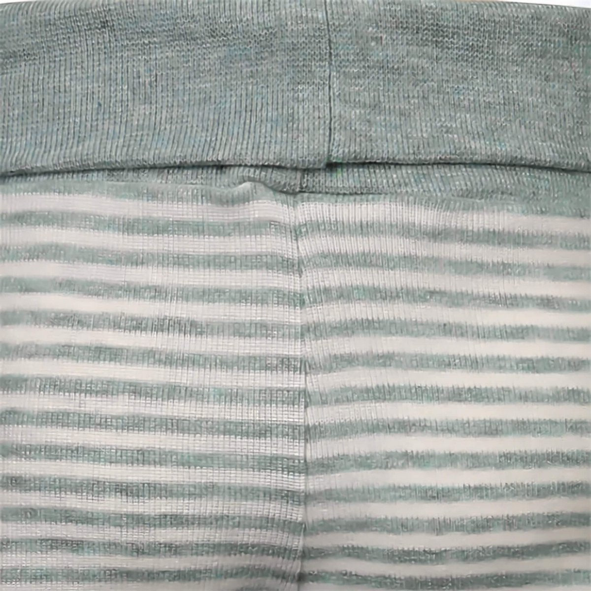 OrganicEra biologische babylegging, aqua gestreept