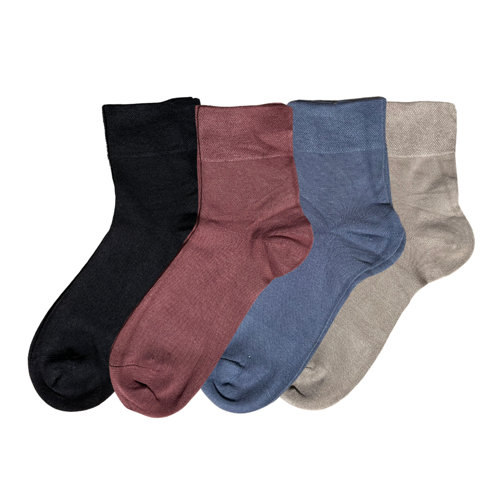 green-goose Bamboe Damessokken - Maat 36-41 - 4 Paar - 95% Bamboe