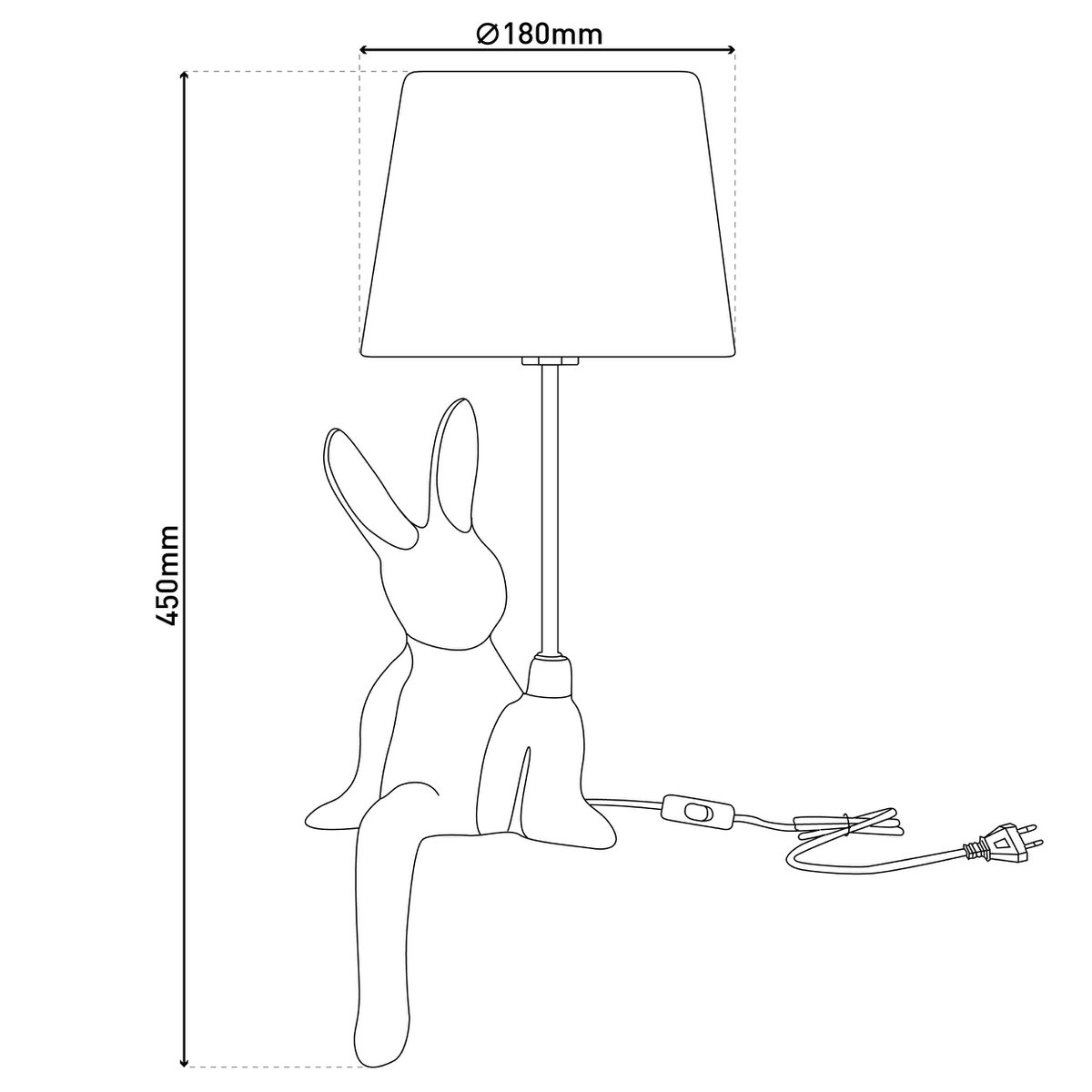 Tafellamp "helge" Ø 18 cm, hoogte ca. 45 cm, gemaakt van keramiek in zwart en zilveren, zwarte tekstbladen