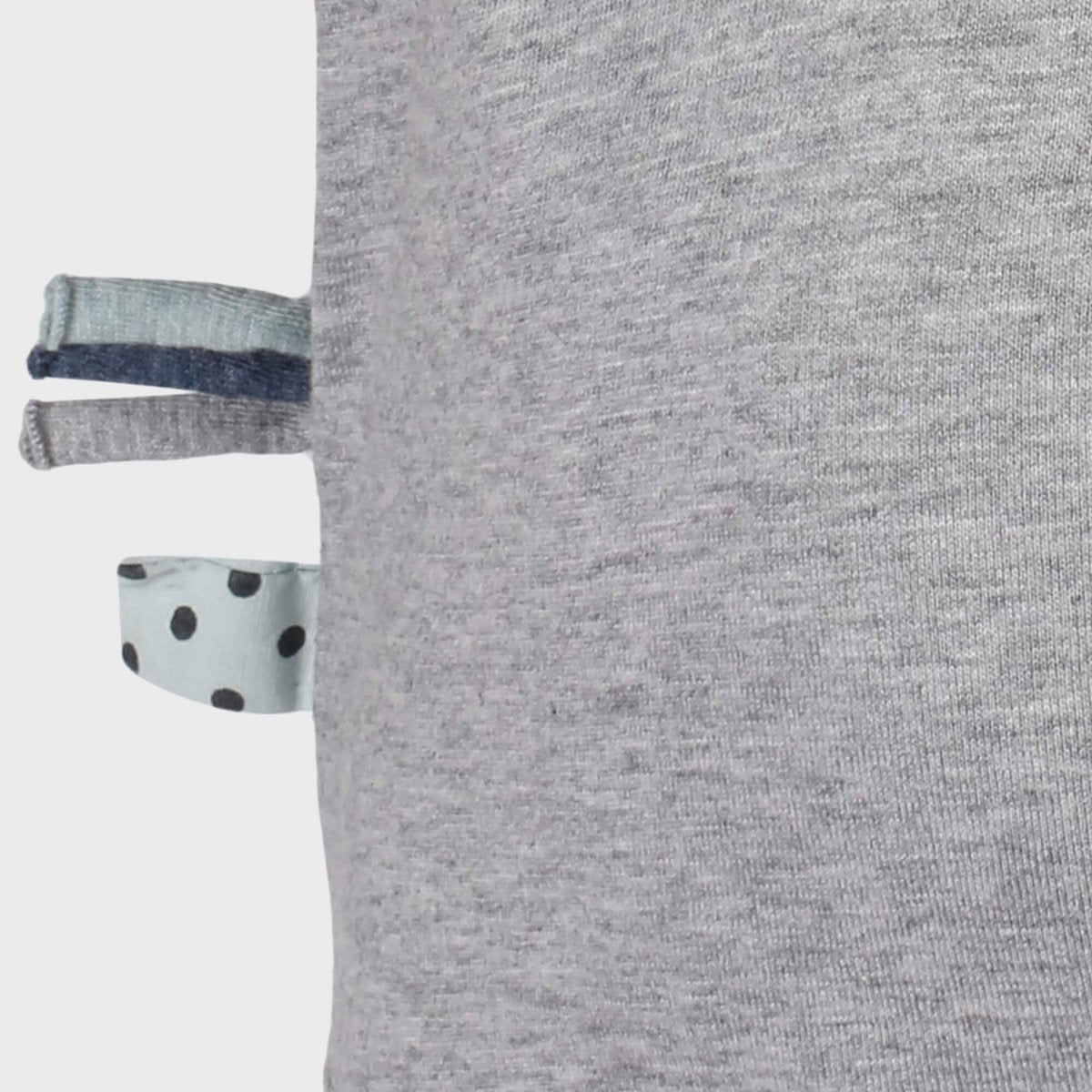 OrganicEra Organic Baby S/S Kimono body, grijs