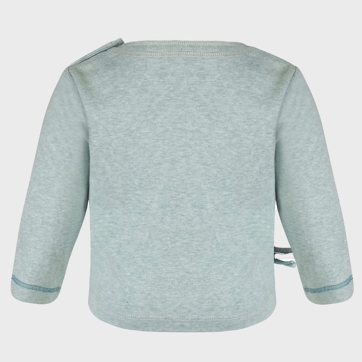 OrganicEra biologische baby-l/s-t-shirt, aqua