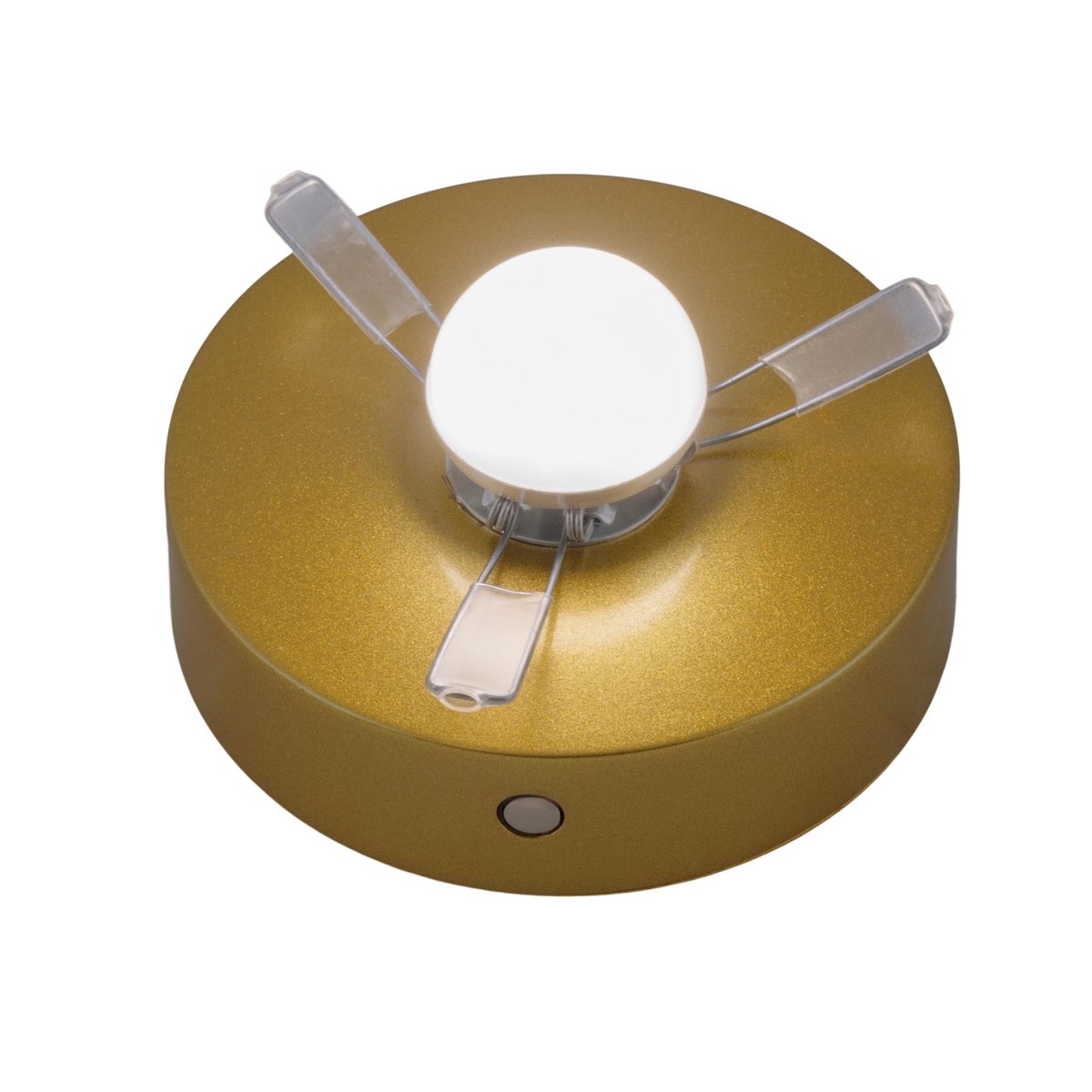 Ackitical Lamp "Luise" goud, klassiek, goud, met geïntegreerde LED, warm wit