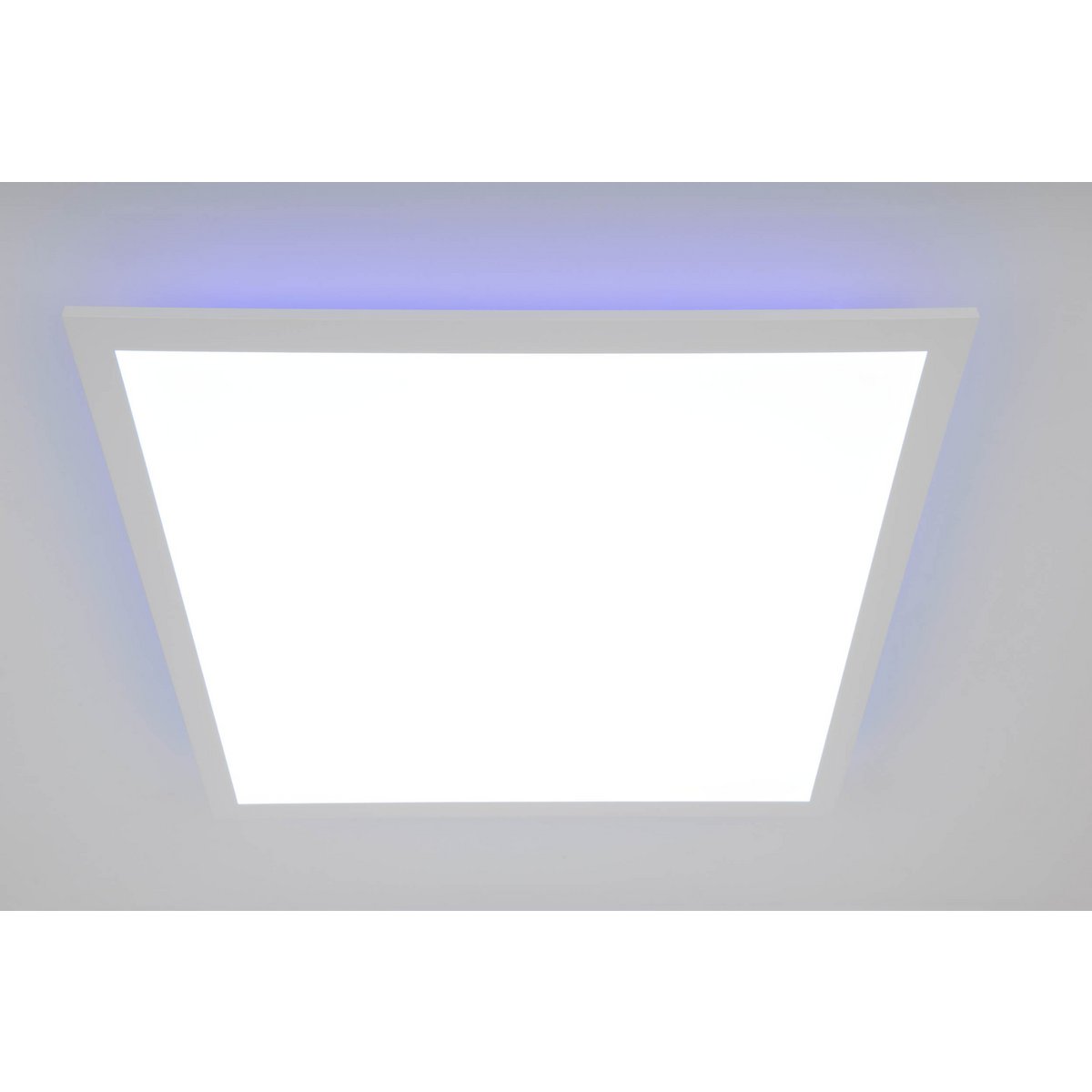 Smart Home LED -achtergrondverlichting Paneel zijlengte 45 cm, veel functies, transportlamp gemaakt van metaal en plastic, geïntegreerde LED's