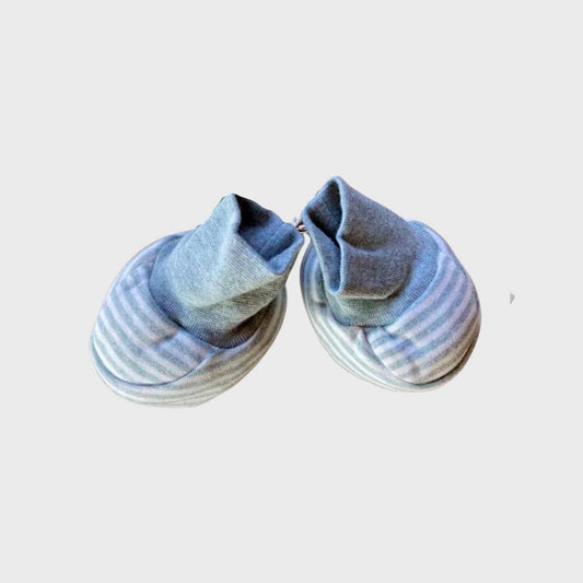 OrganicEra Biologische babyslofjes, aqua