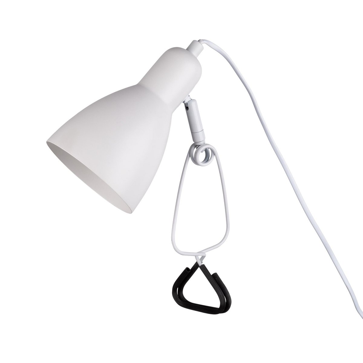 Klemtafels "Mara" Matt White voor E14 Max. 18 Watt, voor interieurs, 28 cm hoog