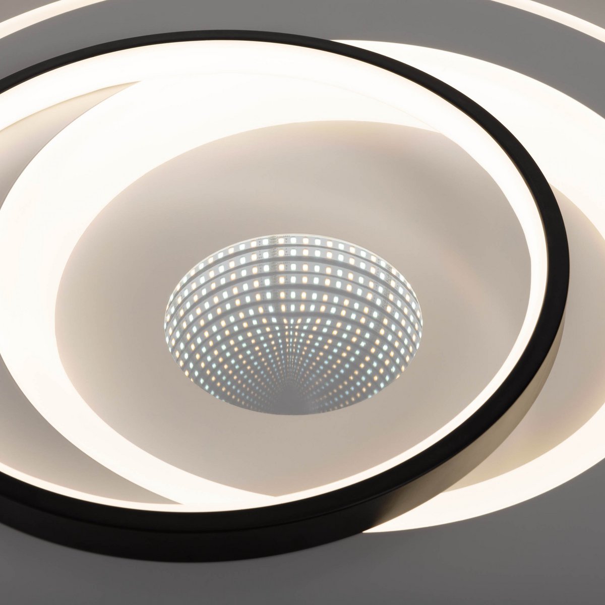 LED -plafondlicht 3D -effect "malea" Ø 49 cm, met veel functies, waaronder afstandsbediening