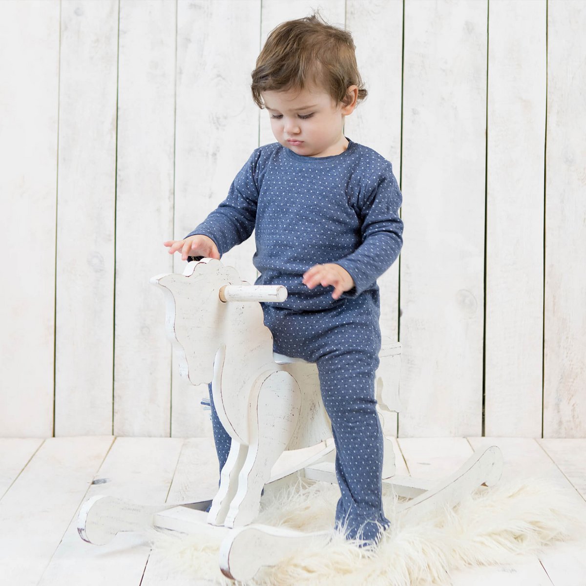 OrganicEra Biologisch slaappakje voor baby's, indigo