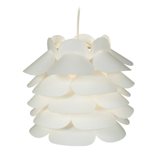 Plastic hanglamp D: 34 cm "retro"