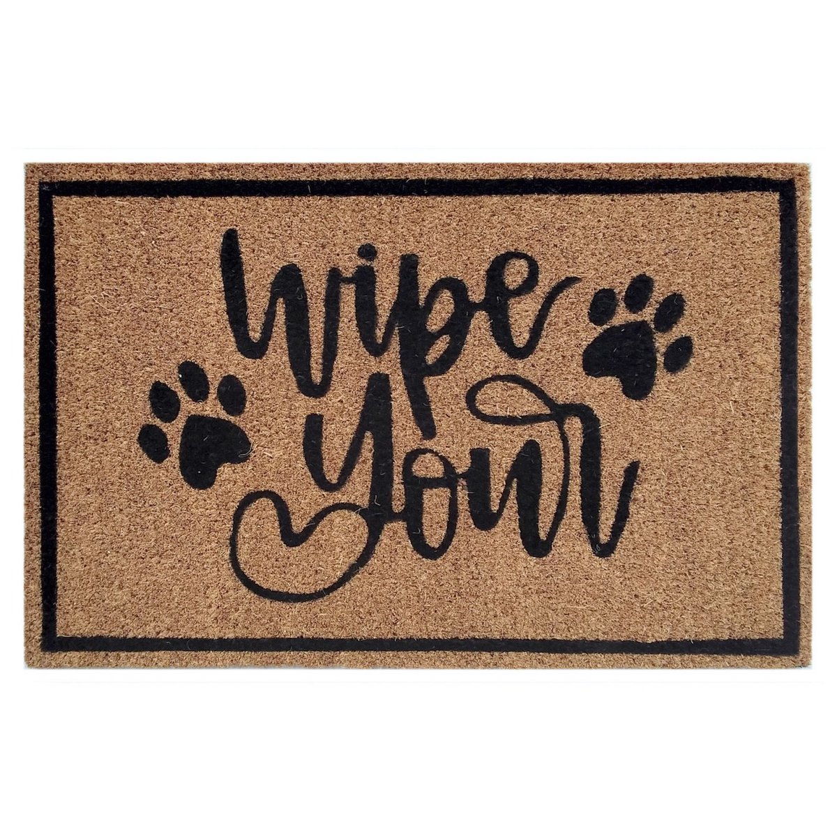 Kokosmat 60 x 40 cm deurmat deurmat deurmat vuilvangmat voordeur