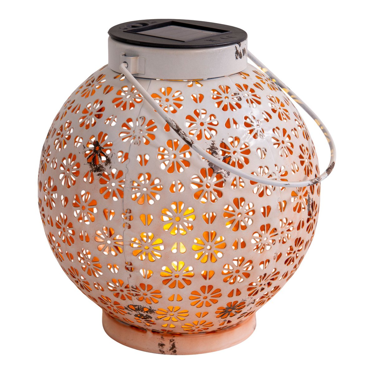 LED Decoratieve zonnelamp L/B: 18 cm wit