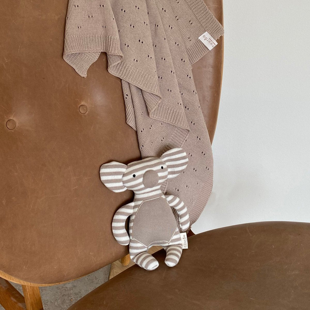 Lily gebreide teddybeer Koala