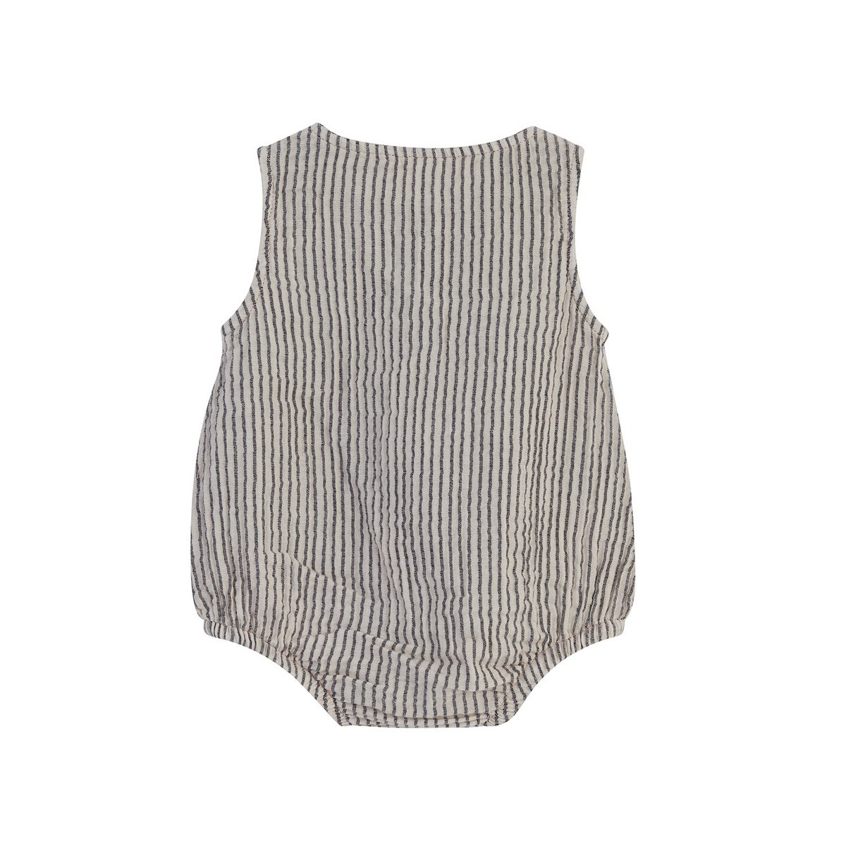 OrganicEra organische mousseline bloeier romper, grijs