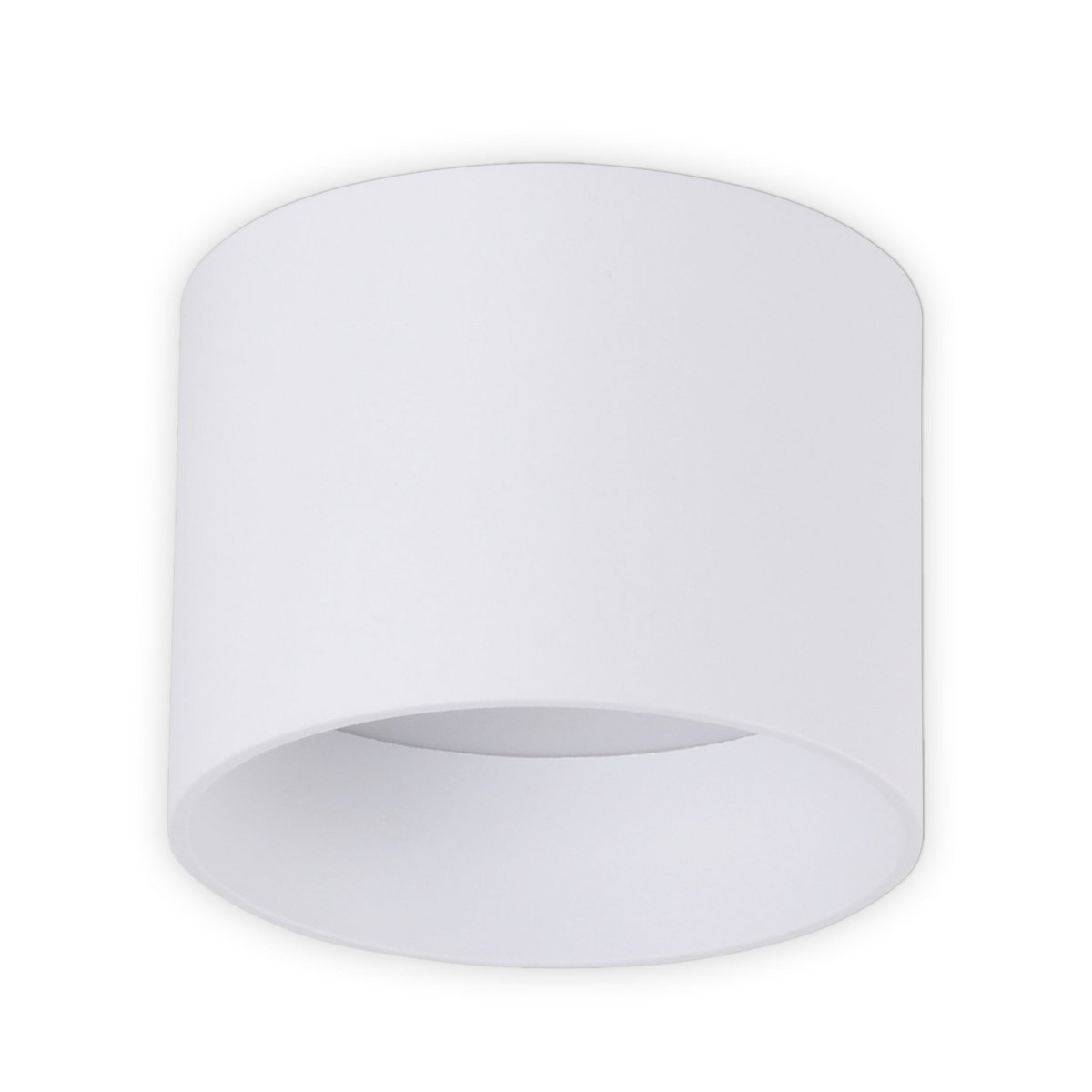 LED Spot "Trios" Ø 10 cm wit, gemaakt van metaal en plastic met geïntegreerde LED's