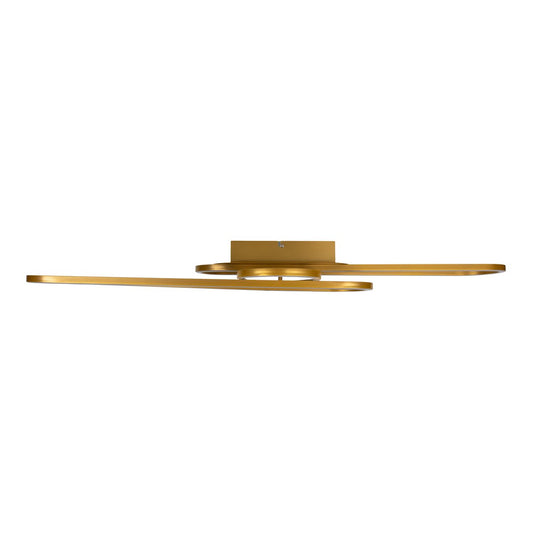LED-CCT-plafondlamp "CARLON" goud