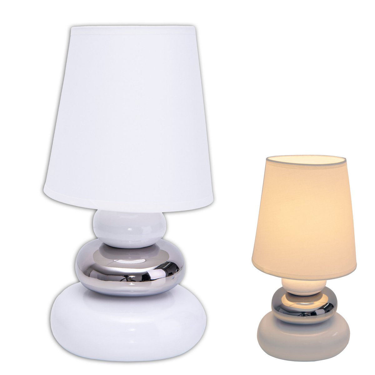 Keramische tafellamp "Stoney"