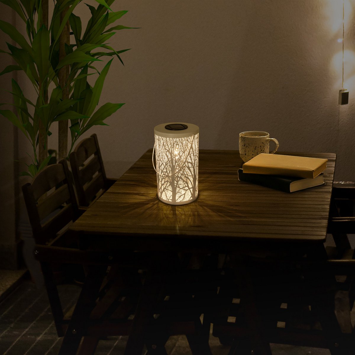 LED Decoratie Solar Light White