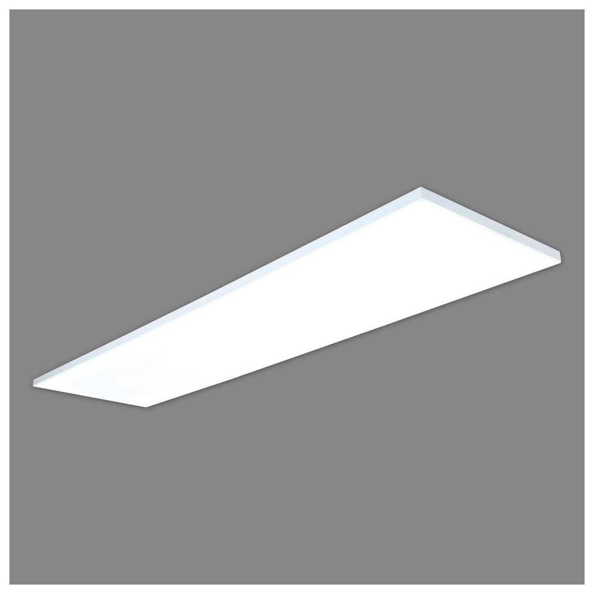 LED -paneel plafondlicht "Carente" lengte 119,5 cm, frameless, vele functies, gemaakt van metaal en plastic, witte, geïntegreerde LED's