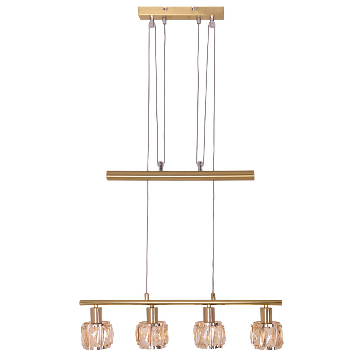 LED balanceerpendellamp "Josefa" E14 kooldraad