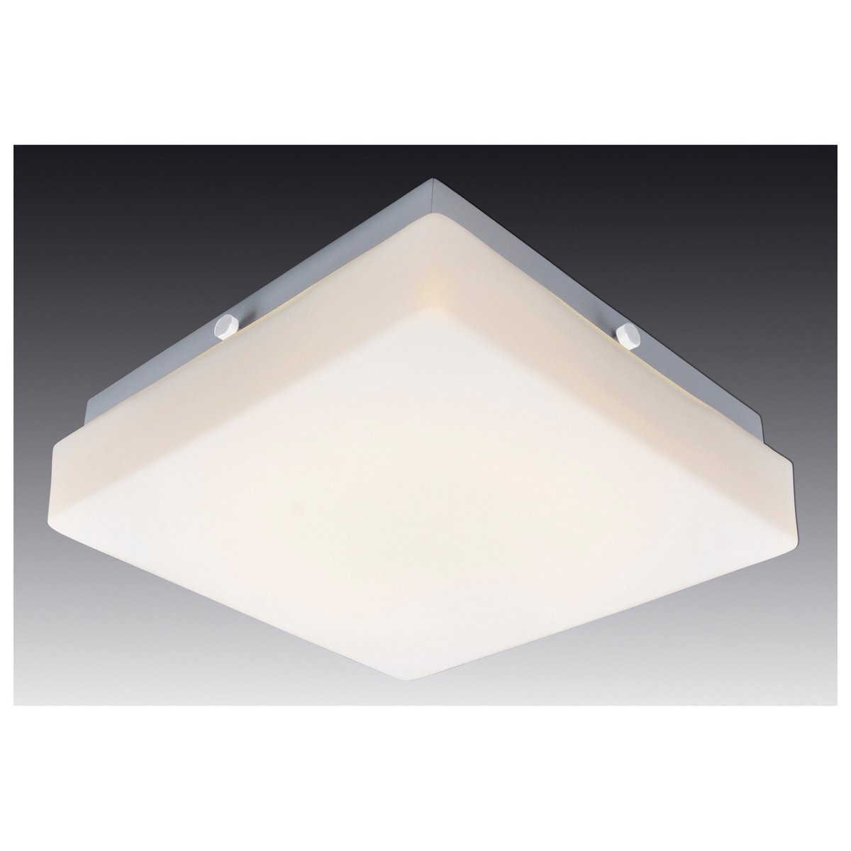 LED -plafondlamp "Trondheim" met sensor, 25 x 25 cm, met stevig gebouwd -in LED